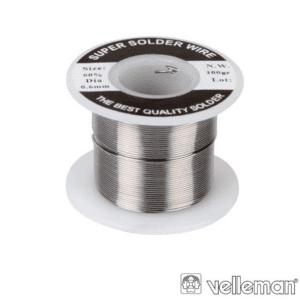 Solda 0.6mm Sn60Pb40 – Velleman