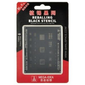 MEGA-IDEA Reballing Black Stencil MTK6771/6763