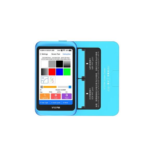 Testador de Ecrãs V15 (X-15 Plus)