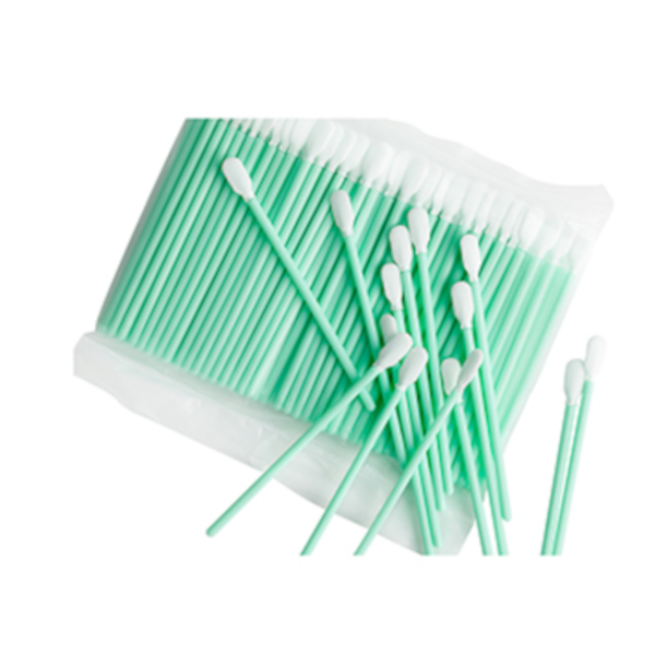 100Pcs Flat Head Dust Removal Clean Cloth Cotton Swabs