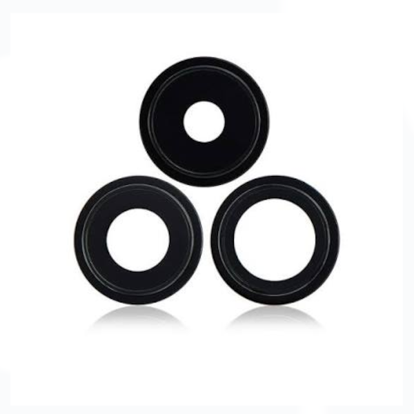 Back Camera Lens for iPhone 14 Pro / 14 Pro Max Black 3 Pcs