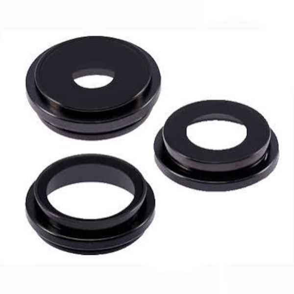 Back Camera Lens for iPhone 15 Pro Black 2 Pcs