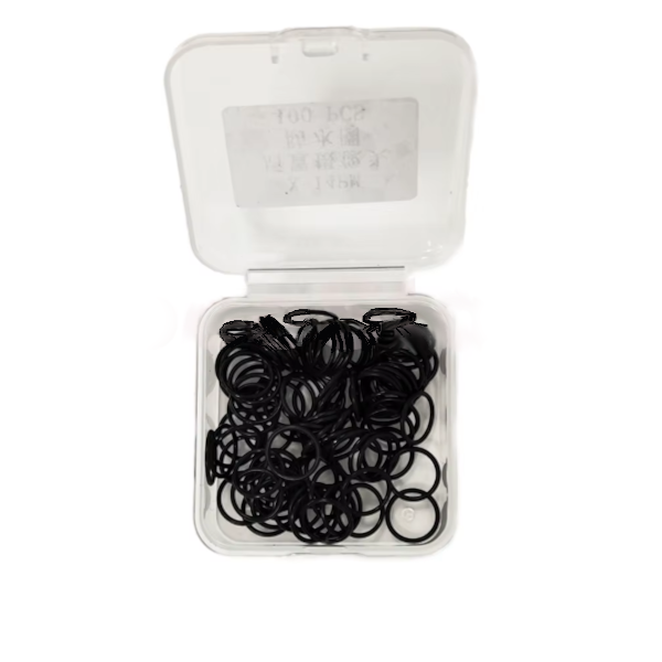 100Pcs Back Camera Waterproof Rubber Ring for iPhone Series 11/12 black